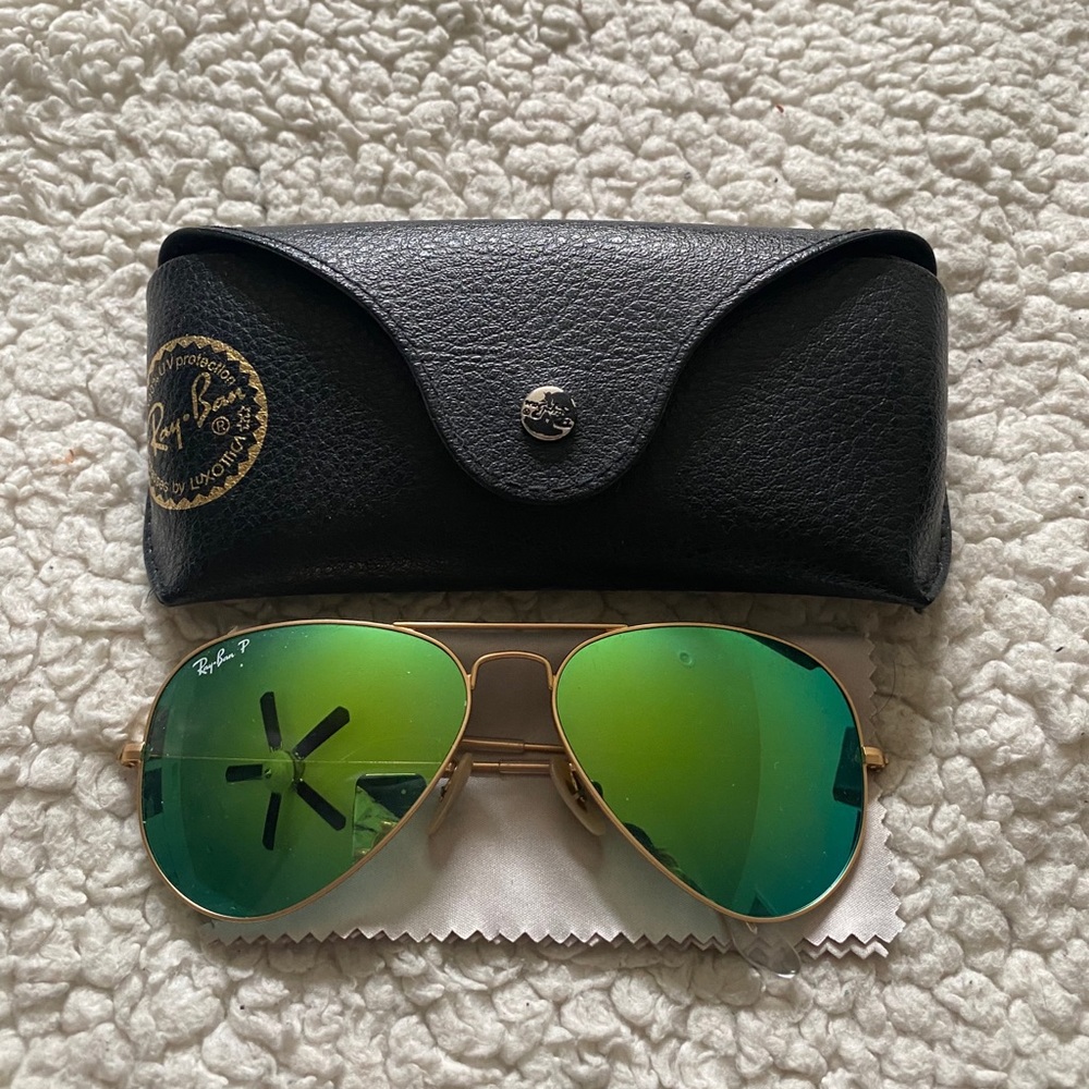 Ray-ban Polarized Aviator Sunglasses